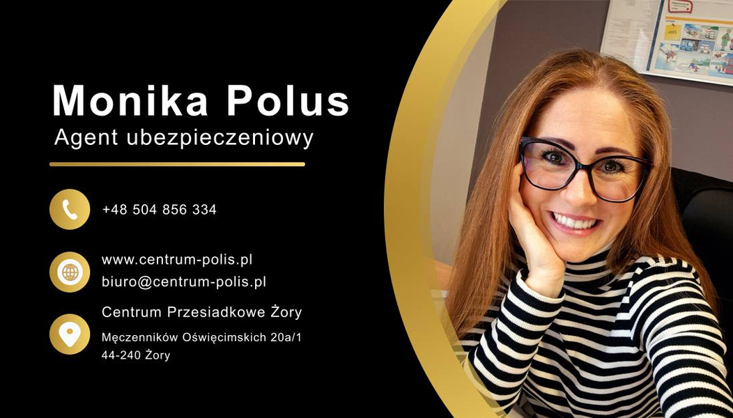 Zdjęcie na okładce dla Ubezpieczenia Żory - Centrum Polis Monika Polus